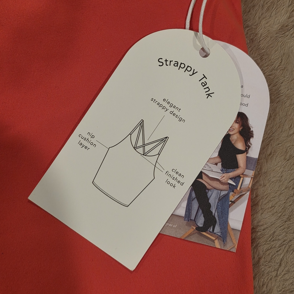 Strappy Red Camisole Top - Picture 3 of 3